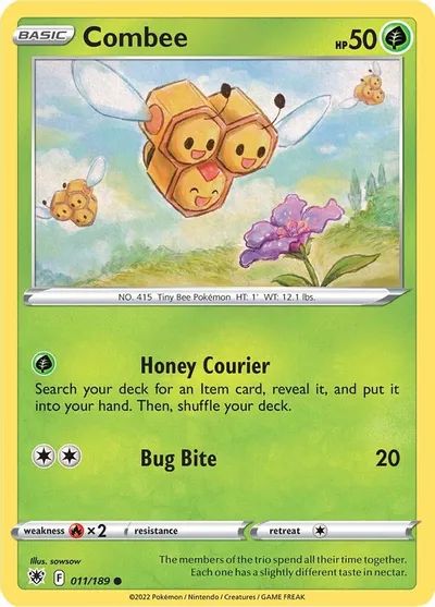 35 listings on TCGplayer for Combee - Pokemon Combee Pokemon, Pokemon Nintendo, Shiny Pokemon, Collectible Trading Cards, Pokemon Trading Card Game, Card Sleeves, Card Sleeve, Pokemon Fan Art, Pokemon Card