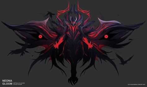 Demon Form Concept Art, Eldritch God, God Of Time, Magic Concept, God Of Light, The Old Gods, Old Gods, Eyes Ideas, Monster Concept Art