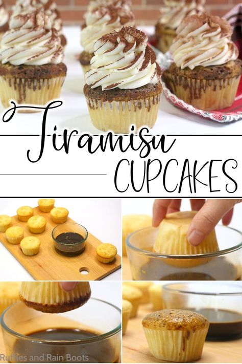 Best Cupcake Flavors, Gourmet Cupcakes Flavors, Decadent Tiramisu, Recipe For Tiramisu, Best Tiramisu, Chantilly Cake, Easy Tiramisu, Tiramisu Cupcakes, Fun Cupcake Recipes