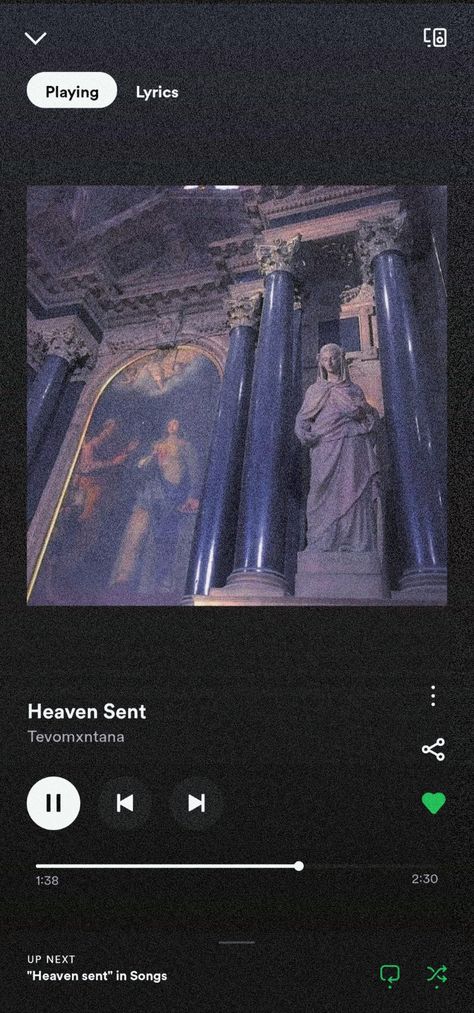 Heaven Sent Tevomxntana Spotify, Heaven Sent Tattoo, Tattoo Above Knee, Spotify Lyrics, Heaven Sent, Spotify Playlist, Music Playlist, Above Knee, Apple Music