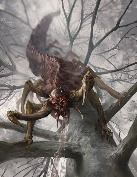 Lovecraft Monsters, Call Of Cthulhu Rpg, Bloodborne Art, Alien Character, Cool Monsters, Dnd Monsters, The Serpent, Cosmic Horror, Monster Concept Art