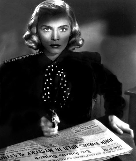 Lizabeth Scott in Pitfall, 1948 | Colleen O'Eris | Flickr Film Noir Photography, Lizabeth Scott, Noir Detective, Classic Film Noir, Noir Movie, Fritz Lang, Dark City, Humphrey Bogart, Rita Hayworth