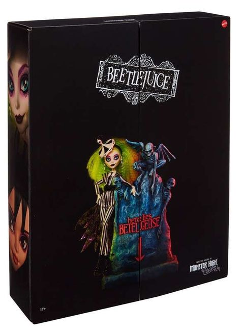 Mattel Creations Exclusive Beetlejuice And Lydia, New Monster High Dolls, Original Monster, Monster Characters, Monster High Doll, Monster High Dolls, Ever After High, Beetlejuice, Monster High