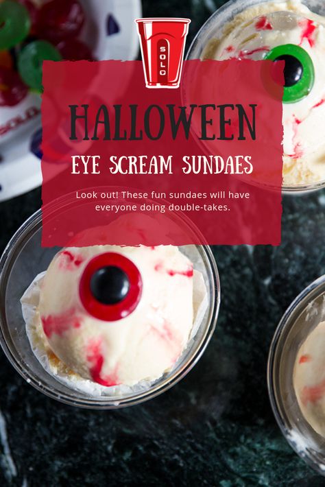 Spooky Sundae Bar, Halloween Sundae Bar, Halloween Ice Cream Sundae Bar, Halloween Ice Cream Sundae, Halloween Ice Cream Bar, Halloween Ice Cream Ideas, Halloween Sundae, Halloween Ice Cream Party, Spooky Ice Cream