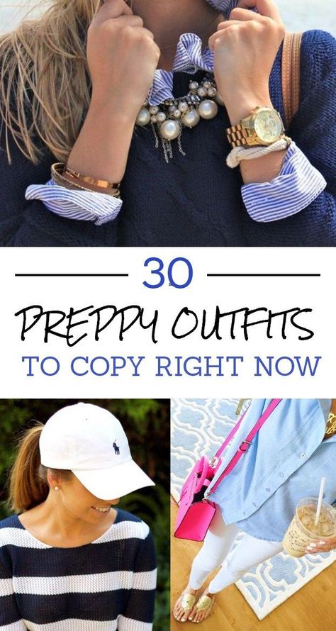 These the preppy outfits you need to copy! Preppy Work Outfit, Mode Style Anglais, Preppy Mom, Concept Wardrobe, Preppy Chic Outfits, Estilo Gossip Girl, Trendy Outfits Edgy, Preppy Wardrobe, Adrette Outfits