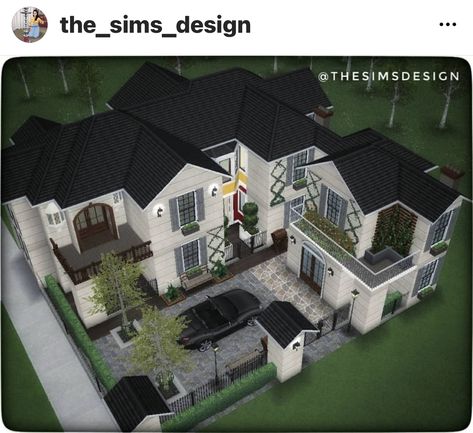 Old Money House Minecraft, Old Money House The Sims 4, Sims 4 Old Money House, Sims Freeplay Mansion, Sims3 Cc, Casas The Sims Freeplay, Old Money House, Sims Mobile, Sims Freeplay Houses