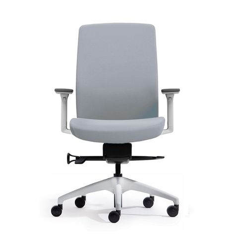 1 new message White Office Chair, Perfect Office, Perth Australia, Office Seating, Office Environment, Ergonomic Office, Ergonomic Office Chair, Office Spaces, Fabric Seat