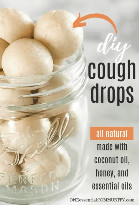 homemade natural cough drops recipe {made with coconut oil, honey, and essential oils} -- easy diy with no cooking needed. colds, flu, congestion. essential oil recipe. doTERRA, Young Living, Plant Therapy. Home remedy. Cinnamon Bark Essential Oil, Cough Drops, Cinnamon Essential Oil, Natural Healing Remedies, Plant Therapy, No Cooking, Natural Home Remedies, Essential Oil Recipes, Diy Natural Products