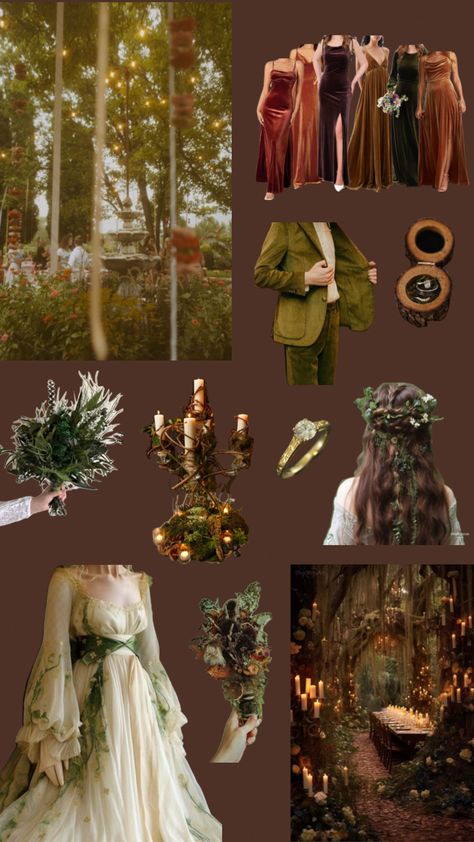 My dream wedding Medieval Wedding Theme, Faerie Wedding, Enchanted Forest Wedding Theme, Hobbit Wedding, Elvish Wedding, Lotr Wedding, My Dream Wedding, Forest Theme Wedding, Pagan Wedding