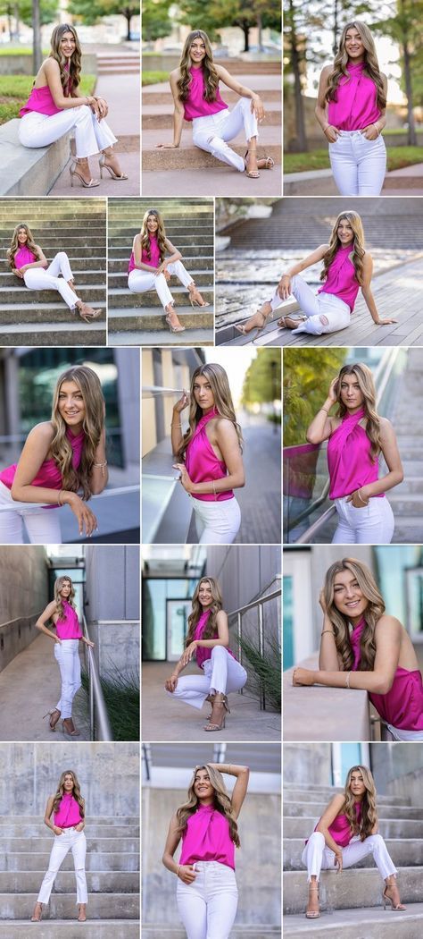 Senior Pictures 2024 Ideas, Female Portrait Poses Photo Ideas, Senior Pics At School, Birmingham Photoshoot, Outdoor Photography Poses Women, Self Poses Ideas, Outdoor Photoshoot Poses For Women, Senior Poses Ideas, Outdoor Poses For Women