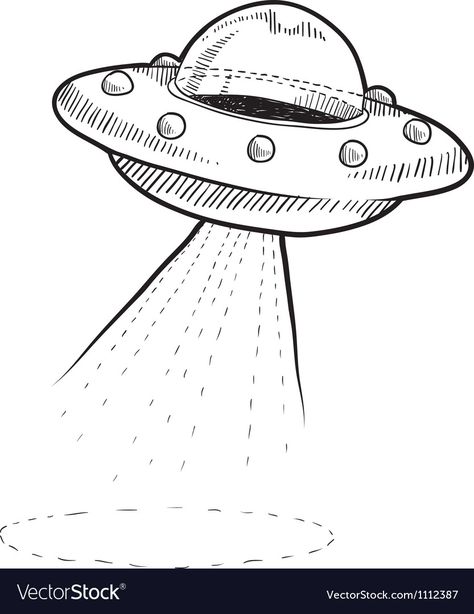 How To Draw Spaceship, Spaceships Drawing, Alien Spaceship Drawing, Rocketship Drawing, Space Ships Drawing, Spaceship Doodle, Ufo Doodle, Spaceship Painting, Ufo Drawing