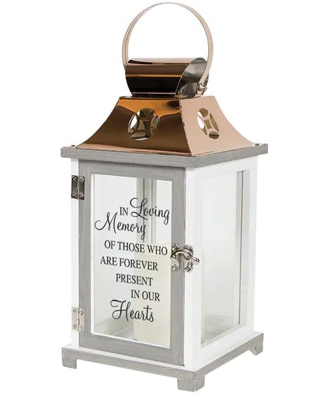 Memorial Shelf, Memory Lantern, Memorial Gift Ideas, Cardinal Memorial, Memorial Lanterns, Copper Lantern, Personalized Memorial Gifts, Wood Anniversary Gift, Wood Anniversary