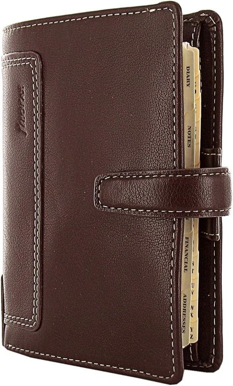 Amazon.com : Filofax Pocket Holborn Organiser - Brown : Office Products Filofax Pocket, Brown Office, Edgy Wallpaper, Body Electric, Law School, Office Products, World Of Color, Star Charms, Color Code