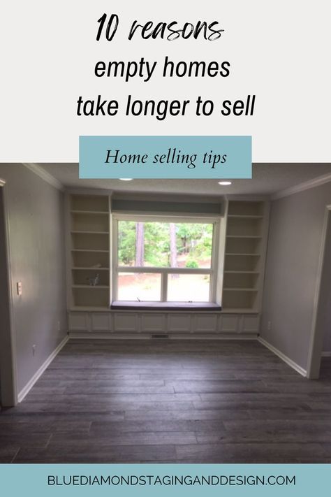 Empty House, Sell My House Fast, Home Staging Tips, Home Selling, Selling Tips, Selling A Home, Sell Your House Fast, Home Selling Tips, Selling Your House