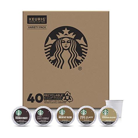 Coffee Pods Packaging, Keurig Pods, Keurig Coffee Pods, Starbucks Flavors, Peets Coffee, Light Roast Coffee, Cinnamon Dolce, Pod Coffee Makers, Coffee Varieties