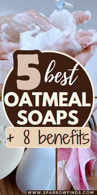 Top 8 Oatmeal Soap Benefits: Best Organic Natural Bar – Sparrow finds from Japan Benefits Of Oatmeal, Natural Soaps Recipes, Aveeno Skin Relief, Soap Benefits, Scent Bars, Soap For Sensitive Skin, Japanese Cosmetics, Oatmeal Soap, Soap Making Supplies