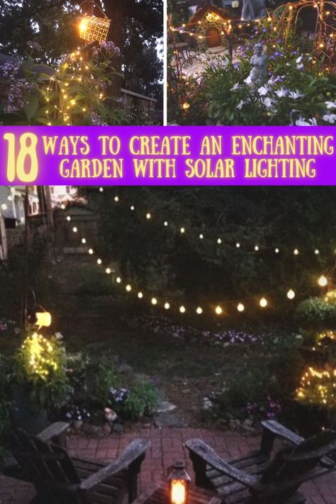 One of the easiest ways to add enchantment to your garden is the addition of solar lights. This article provides a description of the varieties and 18 examples of ways to creatively use solar lights. Anti Aging Face Cream Diy, Face Cream Diy, Enchanting Garden, Solar Lighting, In The Middle Of Nowhere, A Beautiful Life, Middle Of Nowhere, Garden Theme, Beautiful Life