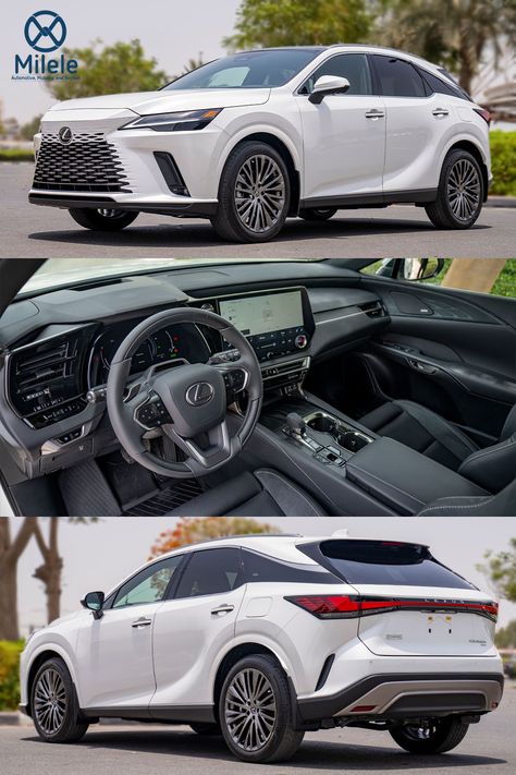 (LHD) LEXUS RX 350H EXECUTIVE 2.5 HEV AT MY2023 �– WHITE Lexus Rx 350 Interior, Lexus Rx 350 Sport, Lexus 350, Toyota Sequioa, Dream Cars Lexus, Cars Lexus, Lexus Suv, Vision 2023, Lexus Rx 350