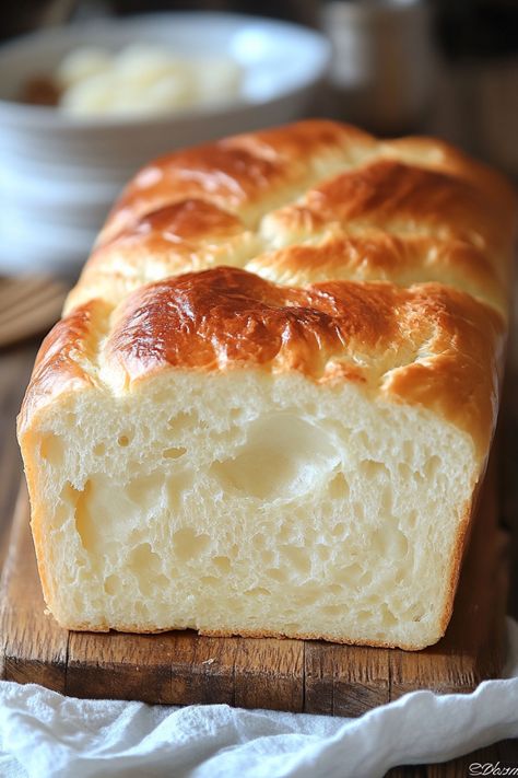 Freshly baked loaf of brioche bread on a wooden board. Gluten Free Bread With Yeast, Gluten Free Bread Recipe For Bread Machine, Wheat And Gluten Free Recipes, Best Bread Machine Recipes Healthy, Bread Maker Gluten Free Bread, Gluten Free Rolls Bread Machine, Gluten Free Dairy Free Bread Machine, Gluten Free Condensed Milk Bread, Gluten Free Fluffy Bread