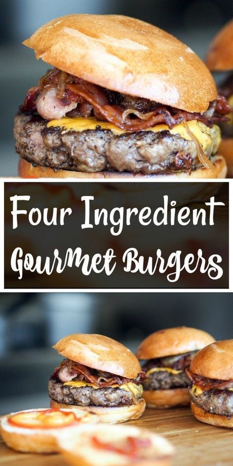 Stovetop Hamburgers, Easy Homemade Burgers, Burger Patty Recipe, Delicious Burger Recipes, Healthy Burger Recipes, Grilled Burger Recipes, Tasty Burger, Burger Recipes Beef, Easy Burgers