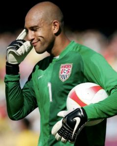 Soccer Whispering: The Way You Think  http://soccerwhisperer.wordpress.com/2014/09/26/soccer-whispering-the-way-you-think/ Goalkeeper Quotes, Tim Howard, Messi Gif, Usa National Team, Men's Soccer Teams, Fifa Football, Us Soccer, Everton Fc, Soccer Life