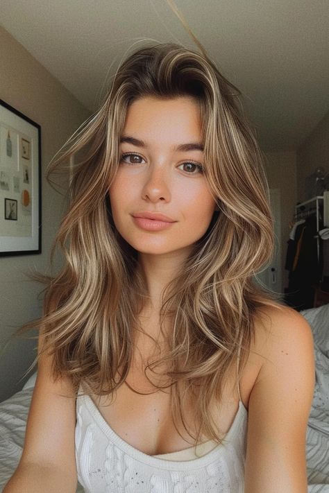 42 Warm Bronde Balayage Hairstyles to Elevate Your Look Soft Balayage Bronde, Balayage Hair Inspiration, Best Bronde Balayage, Ash Bronze Hair, Summer Bronde Balayage Warm, Blonde Brown Hair Balayage, Soft Bronde Balayage Brunette, Dark Hair Color Ideas For Curly Hair, Soft Autumn Balayage