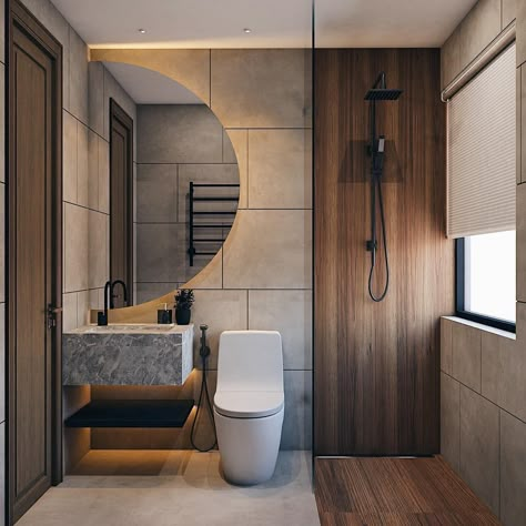 Luxury Toilet Design Beautiful Bathrooms, Luxury Toilet Design, Small Spa Bathroom, Toilet Ideas, Toilet And Bathroom Design, Luxury Toilet, Bedroom Redesign, Loft Bathroom, Barn Style House Plans