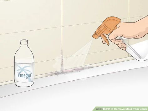 Mold In Shower Grout, Mold In Shower, How To Remove Caulking, Remove Mold From Shower, Bathtub Caulking, Bathroom Caulk, How To Remove Mold, Shower Mold, Shower Grout