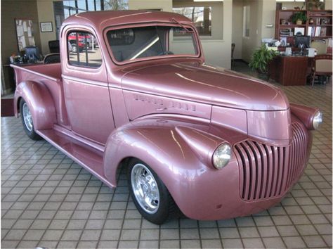 1941 Pink Chevrolet http://www.iseecars.com/Car_Listing/697622904/1941_Chevrolet_Other_Models_ROSEVILLE_CA.html Car List, Picture Pink, Car Picture, Pink Truck, Auto Retro, Pink Cadillac, Old Pink, Ford Pickup Trucks, Foose