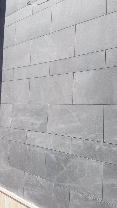 Granite Cladding Exterior, Boundary Wall Tiles Design, Exterior Wall Texture Patterns Paint, Granite Wall Cladding Exterior, Exterior Wall Cladding Texture, Exterior Wall Tiles Texture, Outside Wall Tiles, External Wall Tiles, Boundary Wall Design