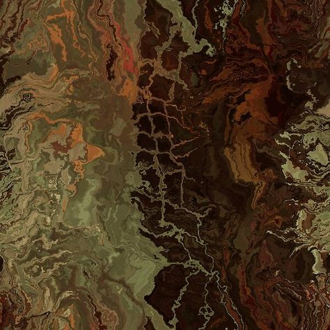 Abstract Marble Paint Texture Green Brown Earth Colors Brown Green Aesthetic, Green Brown Aesthetic, Green And Brown Aesthetic, Fall French Nails, Bedroom Colour Schemes, Friendship Board, Green Boho Bedroom, Marble Paint, Beautiful Bedroom Colors