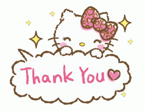 Hello Kitty Thank You GIF - HelloKitty ThankYou Thanks - Discover & Share GIFs Cute Hello Kitty Wallpaper, Hello Cartoon, Thanks Gif, Thank You Gifs, Hello Kitty Imagenes, Images Hello Kitty, Thank You Images, Charmmy Kitty, Hello Kitty Images