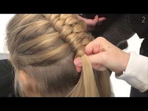 Easy F8 infinity braid - YouTube Pipe Braid Tutorial, Dutch Infinity Braid, Infinity Braid, Braided Hair Tutorial, Braid Hair, Braided Hairstyles Tutorials, Hair Today, Hair Dos, Braid Styles