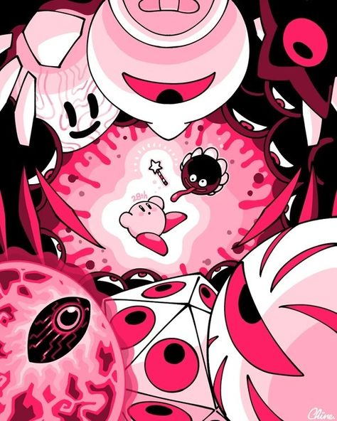 Kirby Gooey, Kirby Nintendo, Kirby Stuff, Kirby Character, Meta Knight, Kirby Art, Digital Art Anime, Dark Matter, Anime One