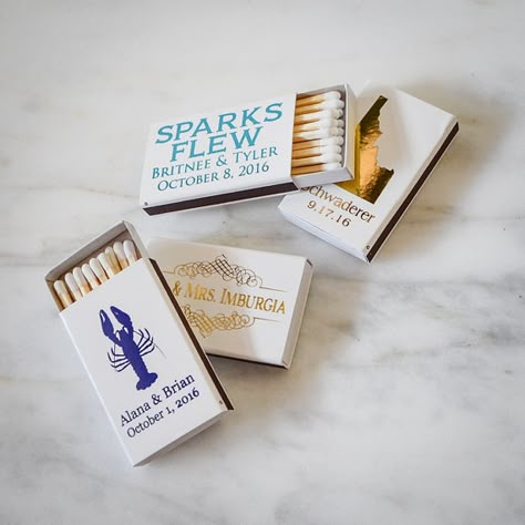 Matches Party Favors, Personalized Matches For Wedding, Wedding Favor Matchbooks, Custom Matchbooks Wedding, Custom Wedding Matchbooks, Wedding Matchbox Favors, Matches Packaging, Wedding Matchbooks, Custom Match Boxes