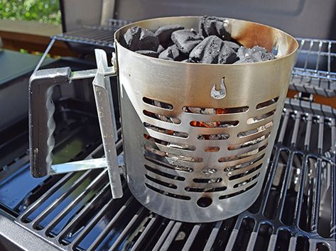 Char-Broil Half Time Charcoal Starter – A Must Have Grilling Accessory Charcoal Starter, Turn Charcoal Grill Into Smoker, Flint And Steel Fire Starters, Grill Brush, Clean Grill, Summer Cookouts, Safe Cleaning Products, Half Time, Bbq Accessories