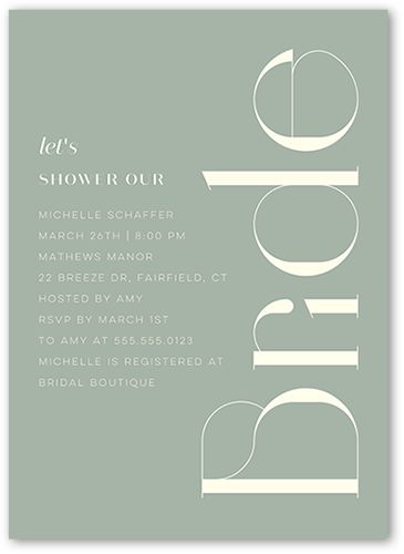 Bridal Shower Modern, Colorful Invitations, Modern Bridal Shower, Wedding Planning Timeline, Pre Wedding Party, Unique Bridal Shower, Bridal Shower Cards, Black Bridal, Modern Invitation