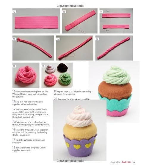 Diy Felt Crafts, Felt Food Diy, Felt Food Patterns, Felt Cupcakes, Felt Cake, Felt Fruit, Felt Craft Projects, Felt Play Food, Pretend Food