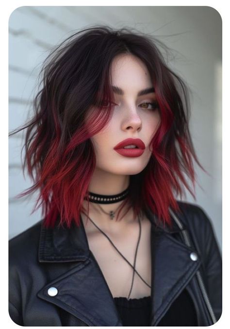 Medium Textured Hair, Vibrant Hair, Dyed Hair Inspiration, Hair Shades, Hair Inspiration Color, Hair Inspo Color, American Beauty, Hair Color Trends, Cortes De Cabello