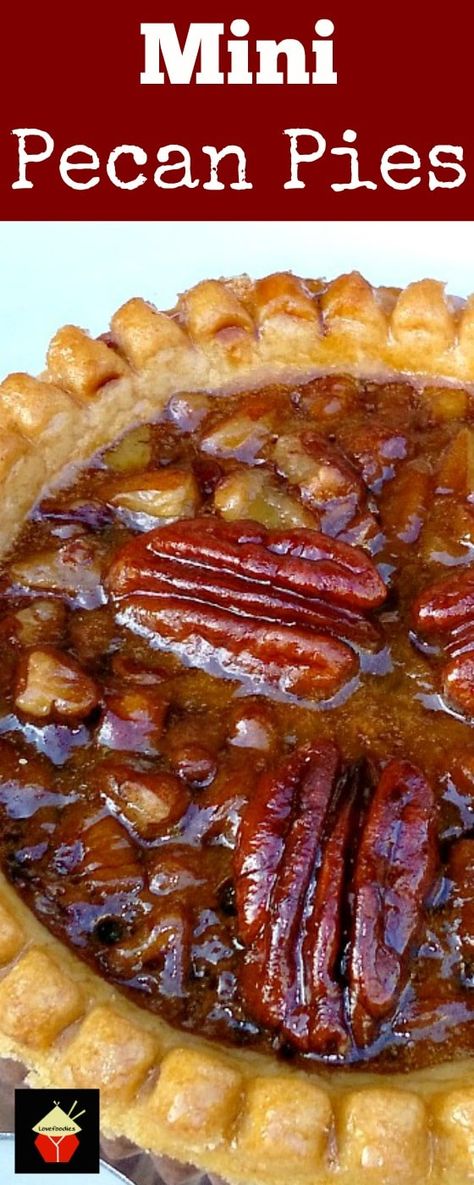 Homemade Pecan Pie, Southern Pecan Pie, Mini Pecan Pies, Pecan Pies, Diy Easy Recipes, Pecan Pie Recipe, Pecan Recipes, Sweet Pie, Mini Pies