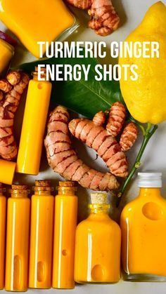 Ginger Shot Recipe, Turmeric Shots, Digestive Aid, Immune Boosting Foods, Energy Shots, Turmeric Recipes, Ginger Shot, Wellness Shots, Juicer Recipes