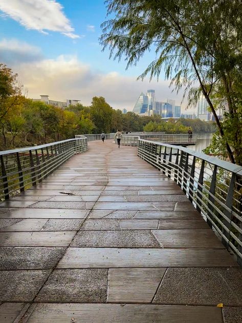 Austin Downtown, Austin Skyline, Concrete Deck, Lady Bird Lake, Austin Art, Lake Austin, Austin Food, Riverside Drive, Lake Shore Drive