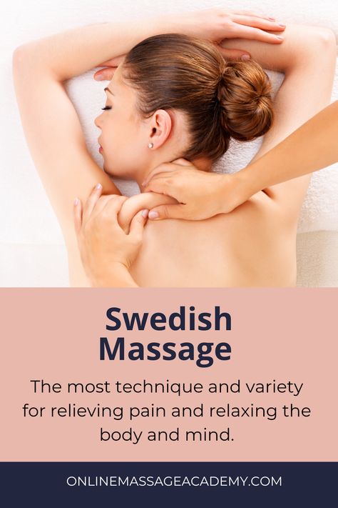 Authentic Swedish Massage combines techniques like Effleurage, Petrissage, Tapotement, Friction, Vibration, Energy Work, Deep Tissue, and Stretching to promote relaxation, improve circulation, and relieve deep muscle tension. This holistic approach benefits both body and mind, making it the most versatile massage modality with the widest range of benefits for recipients. 

#SwedishMassage #DeepTissueMassage #MassageTherapy #ProfessionalMassage #MassageEducation #MassageTherapist Deep Tissue Massage Benefits, Swedish Massage Techniques, Foot Massage Techniques, Vibration Energy, Lily Grace, Swedish Massage, Professional Massage, Massage Benefits, Full Body Massage