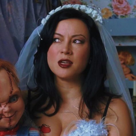 Chucky Seed Of Chucky, Seed Of Chucky Tiffany, Tiffany The Bride Of Chucky, Jeniffer Tilly 90s, Tiffany Valentine Doll Icon, Jennifer Tilly Seed Of Chucky, Jennifer Tilly Chucky, Chucky Tiffany, Seed Of Chucky