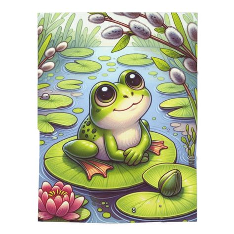 Baby Toddler Blanket Adorable Frog on Lily Pad in Pond Design 6, Gift 30x40 Frog On Lily Pad, 5 Babies, Pond Design, Toddler Blanket, Garden Bedding, Newborn Gifts, Lily Pads, Baby Toddler, Ebay Store