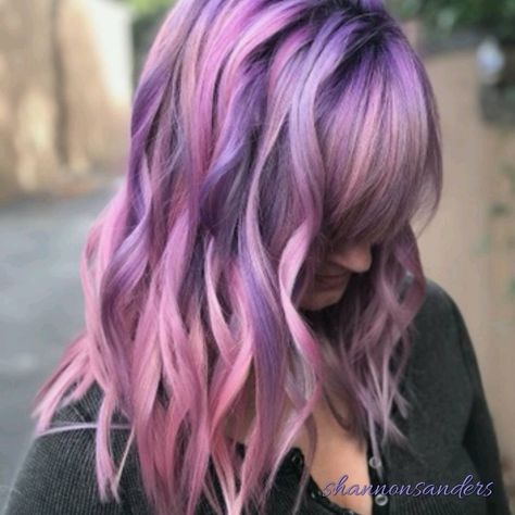 pink and purple hair color Greenville, SC Hairstylist Pastel Hair Short, Hair Styels, Dark Roots, Hair Color Pastel, Hair Color Purple, Hair Color Blue, Short Pixie Cut, Short Hair Color, Short Pixie