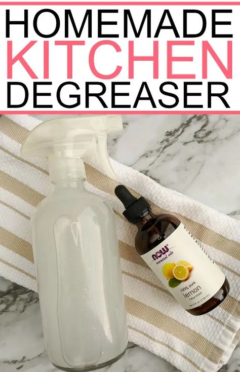 Homemade Kitchen Degreaser - Frugally Blonde Kitchen Degreaser Diy, Kitchen Cabinet Degreaser Diy, Homemade Cabinet Cleaner, Degreaser Cleaner Homemade, Best Kitchen Cleaning Products, Homemade Degreaser Cleaner, Diy Degreaser Kitchen, Diy Degreaser Cleaner, Degreaser For Stove