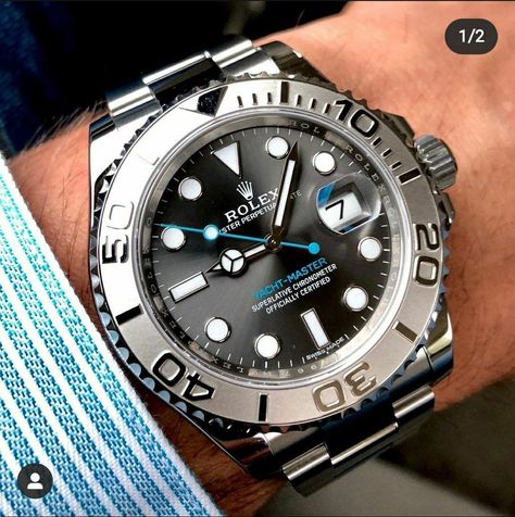 Rolex Yachtmaster Ii, Rolex Yachtmaster, Summer Watch, Mens Bangles, Rolex Tudor, Rolex Watches Women, Fancy Watches, Rolex Yacht Master, Rolex Watches For Men