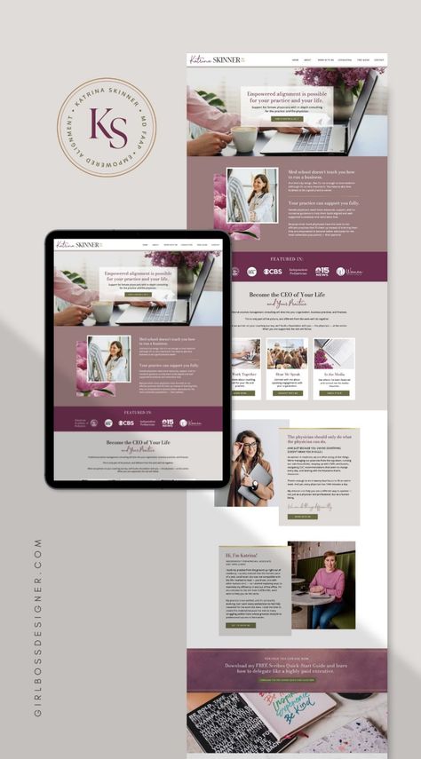 Coach Website Inspiration, Web Designer Website, Consulting Website Design, Business Website Layout, Modern Website Design Inspiration, Business Coach Website, Coach Website Design, Marketing Operations, Digital Marketing Websites