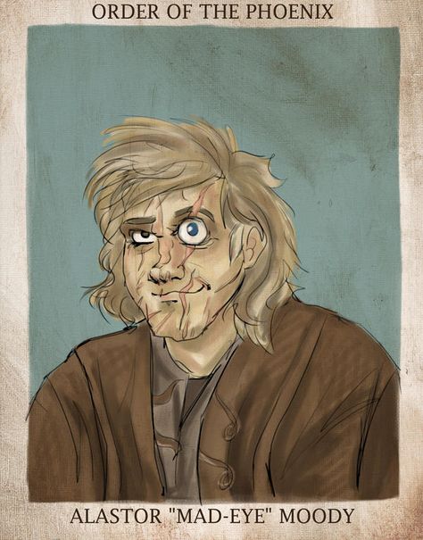 Mad Eye Moody Fanart, Alastor Moody, Mad Eye Moody, Seven Movie, Harry Potter Sketch, Potter Fanart, Arthur Weasley, Write Poetry, Expecto Patronum